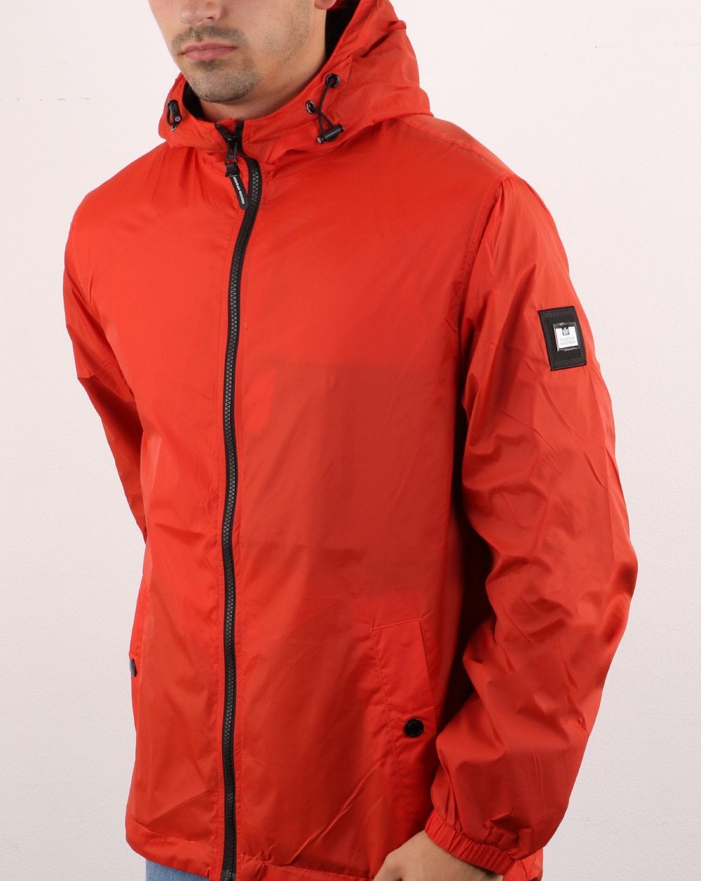 Weekend Offender Technician Jacket Orange