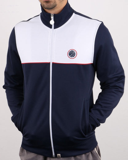 Pretty Green Edzell Track Top Navy