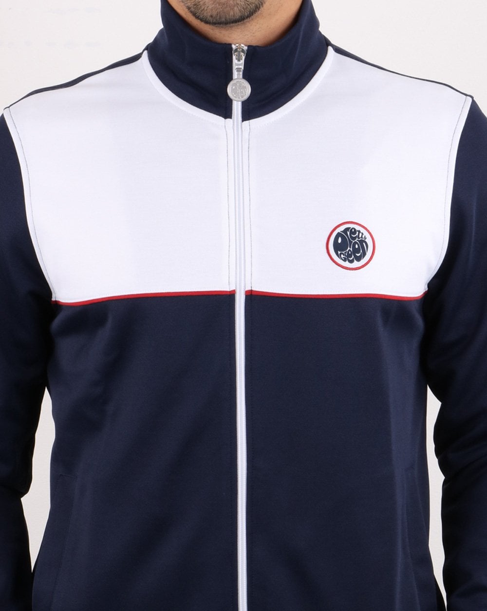 Pretty Green Edzell Track Top Navy