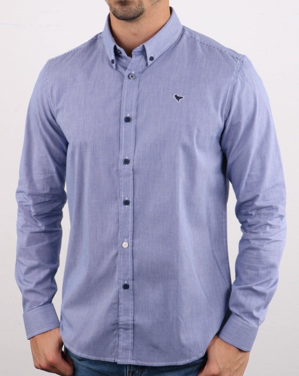 Weekend Offender Murphy Shirt Royal Check
