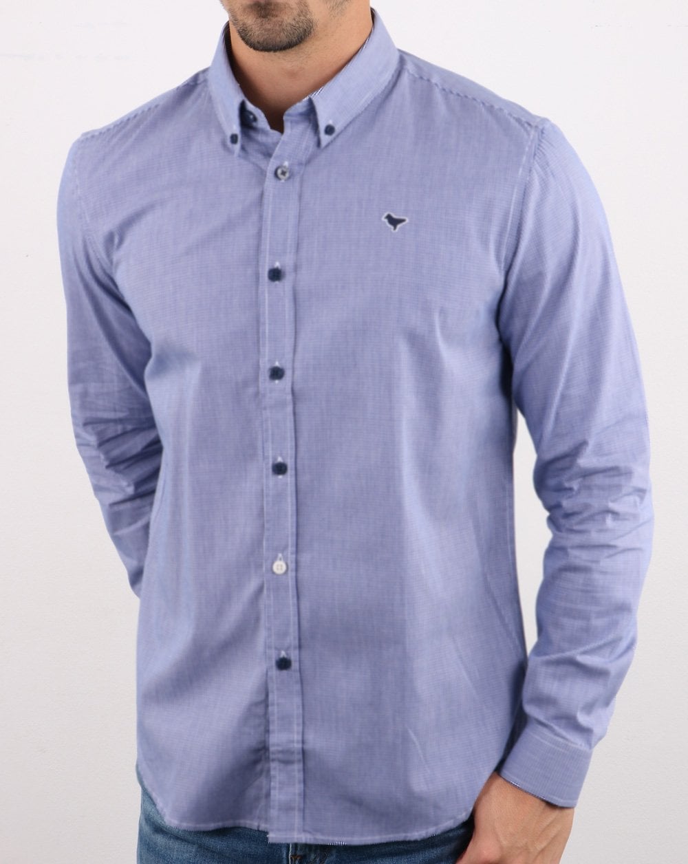 Weekend Offender Murphy Shirt Royal Check