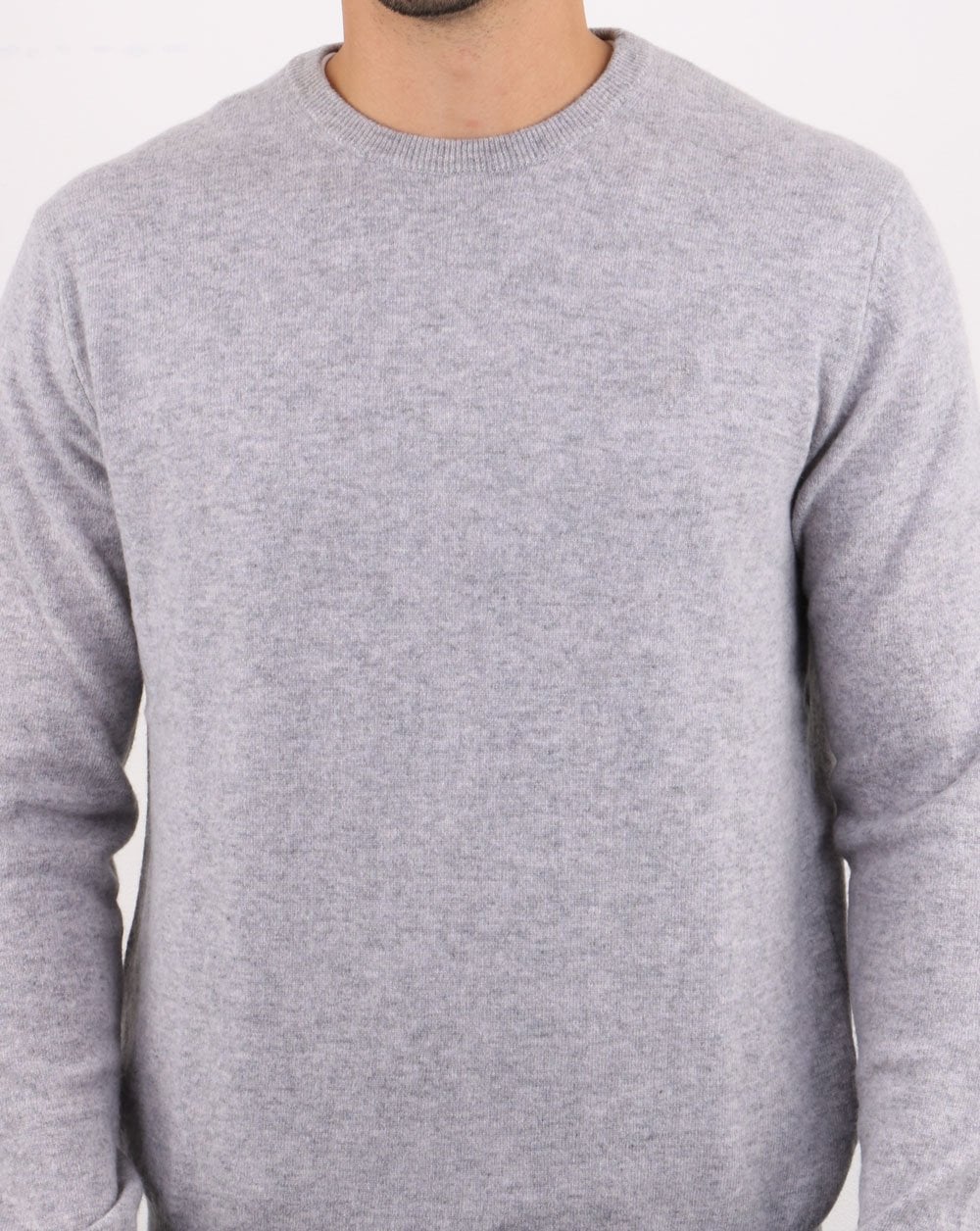 Benetton Merino Wool Jumper Grey