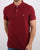 Benetton Polo Shirt Burgundy