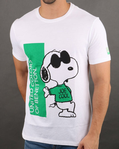 Benetton Snoopy T-shirt White