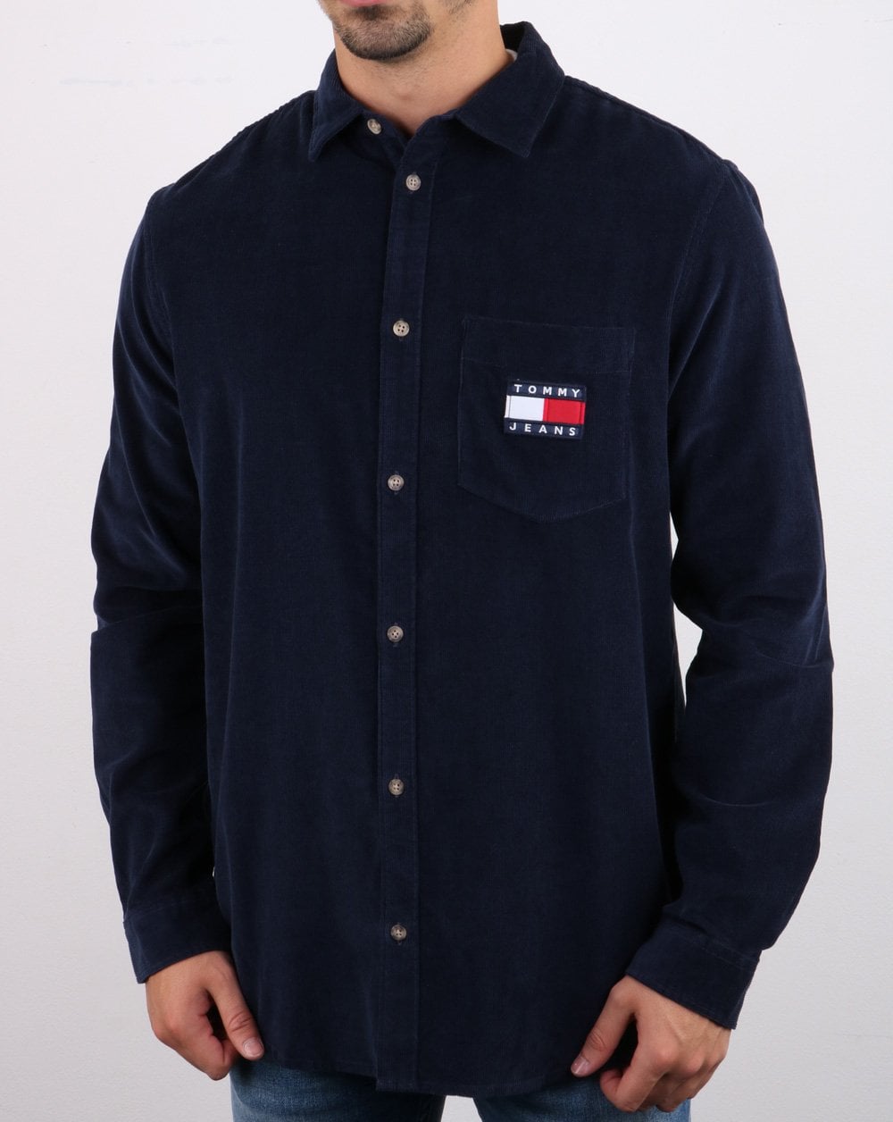 Tommy Hilfiger Cord Shirt Navy
