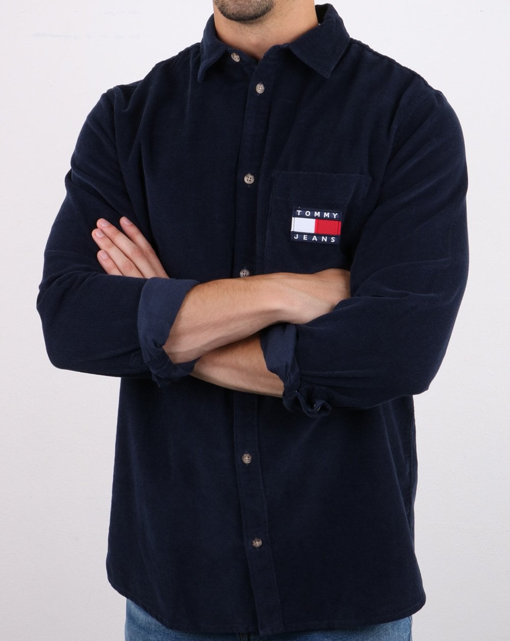 Tommy Hilfiger Cord Shirt Navy