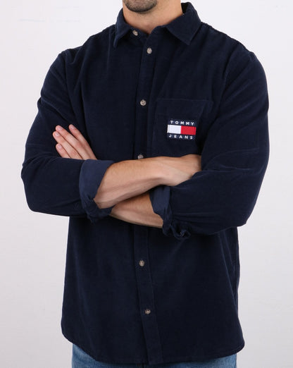 Tommy Hilfiger Cord Shirt Navy