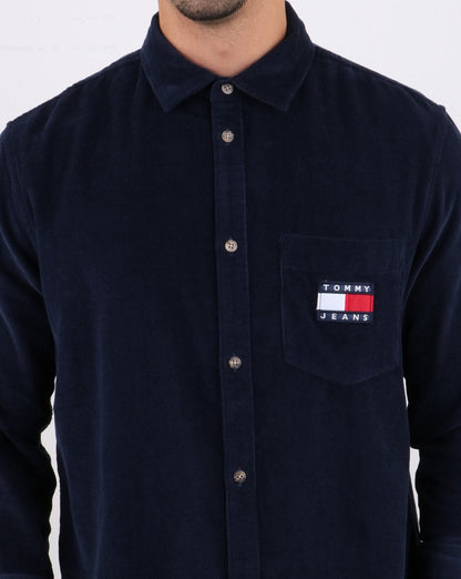 Tommy Hilfiger Cord Shirt Navy