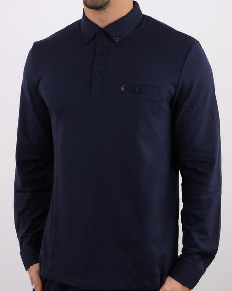 Gabicci Vintage Britman Shirt Navy