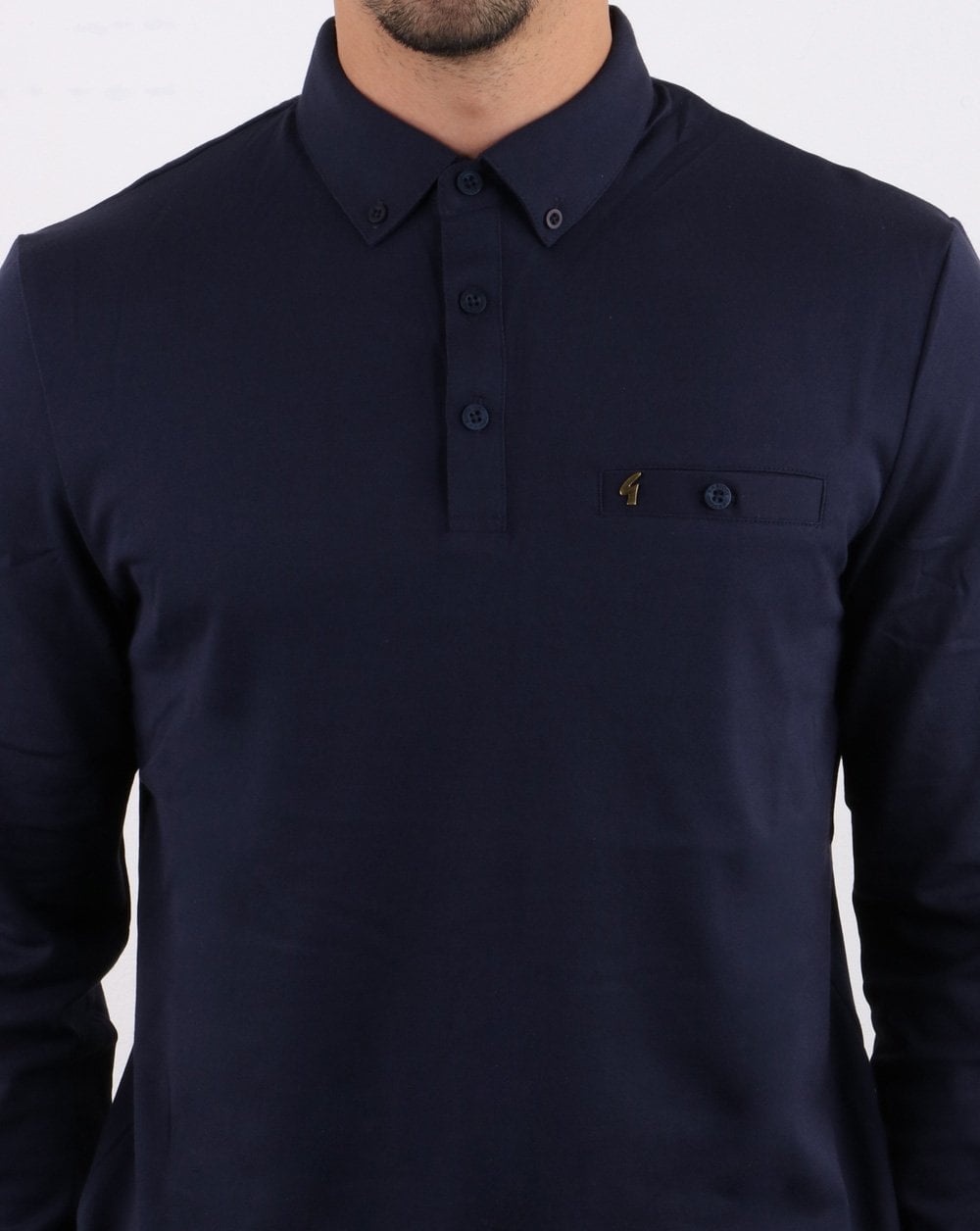 Gabicci Vintage Britman Shirt Navy