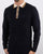 Gabicci Vintage Bretton knitted Polo Navy