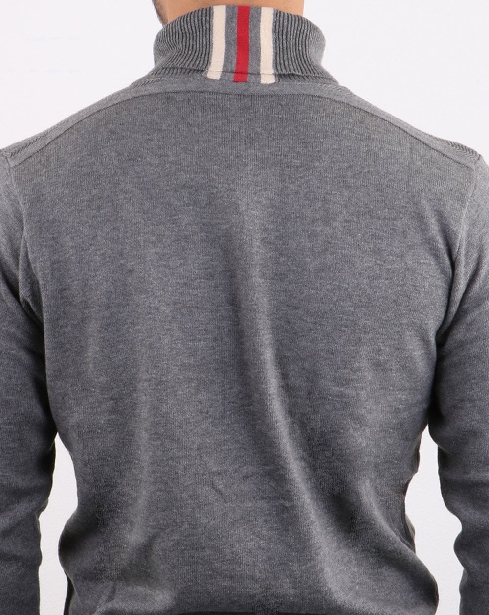 Gabicci Vintage Coaster Roll Neck Grey
