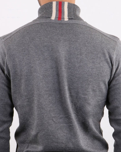 Gabicci Vintage Coaster Roll Neck Grey