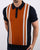 Ben Sherman Mod Stripe Knit Polo Dark Navy