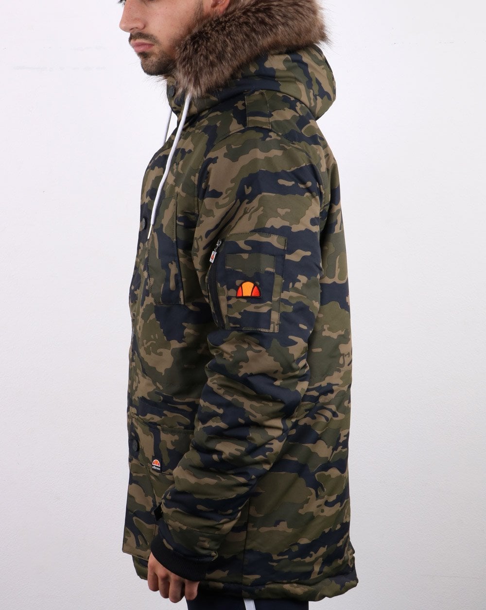 Ellesse Blizzard Parka Camo