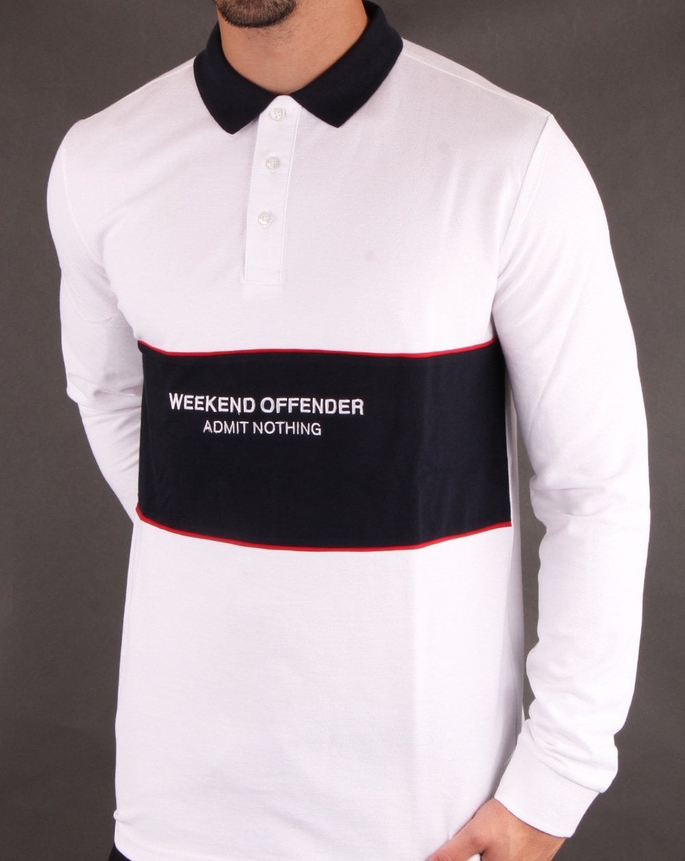 Weekend Offender Merida Polo Shirt White