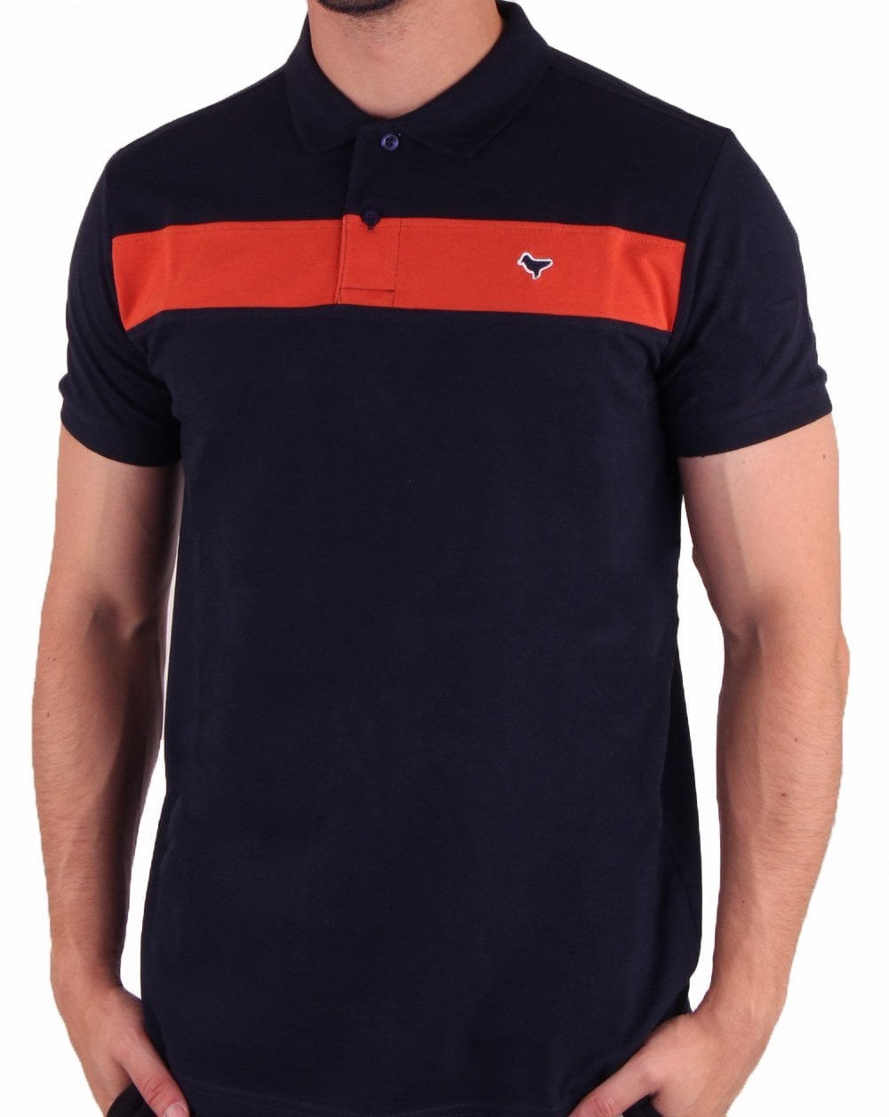 Weekend Offender Dove Polo Shirt Navy