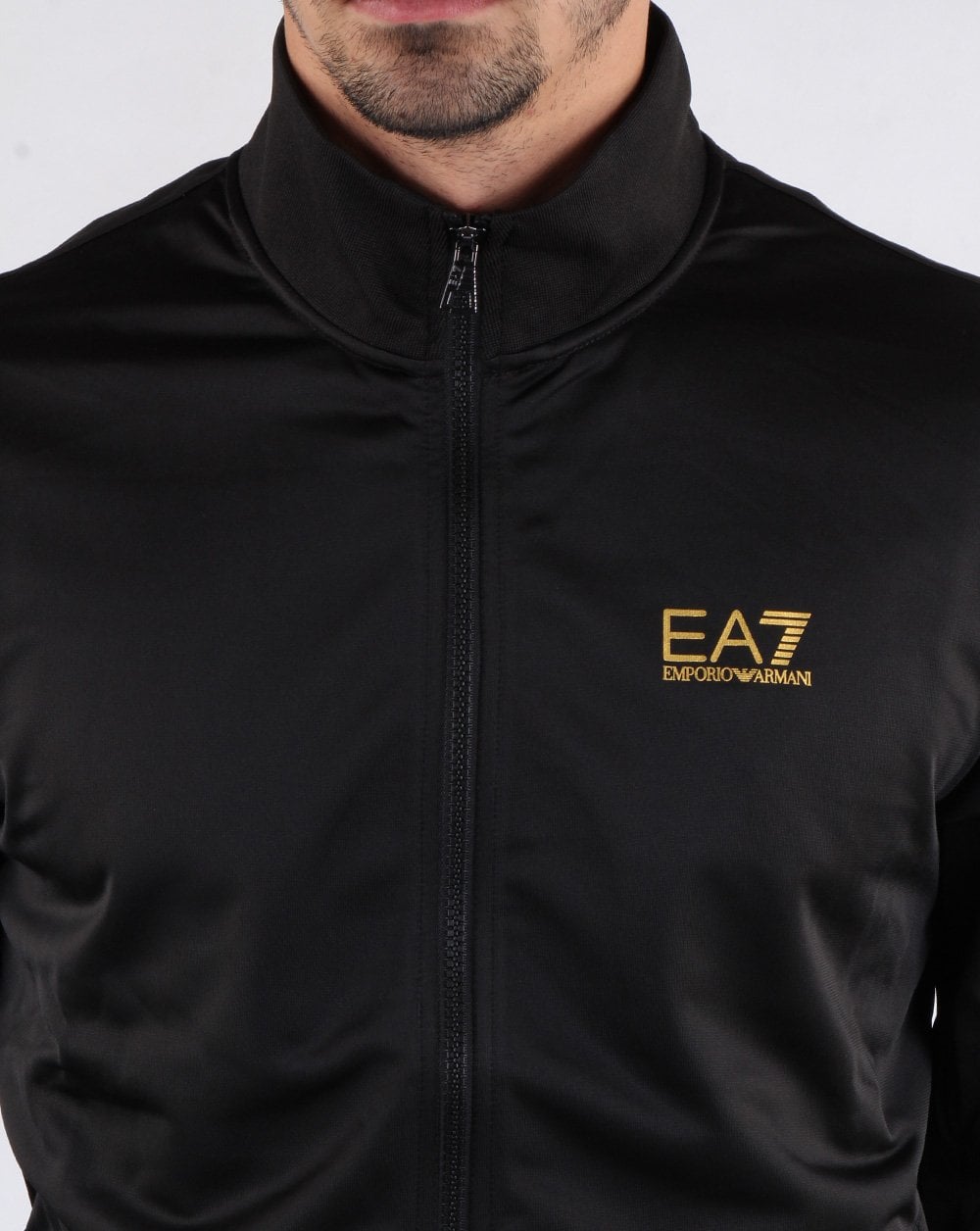 Emporio Armani EA7 Tracksuit Black/Gold