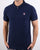 Fila Vintage F Logo Polo Shirt Navy