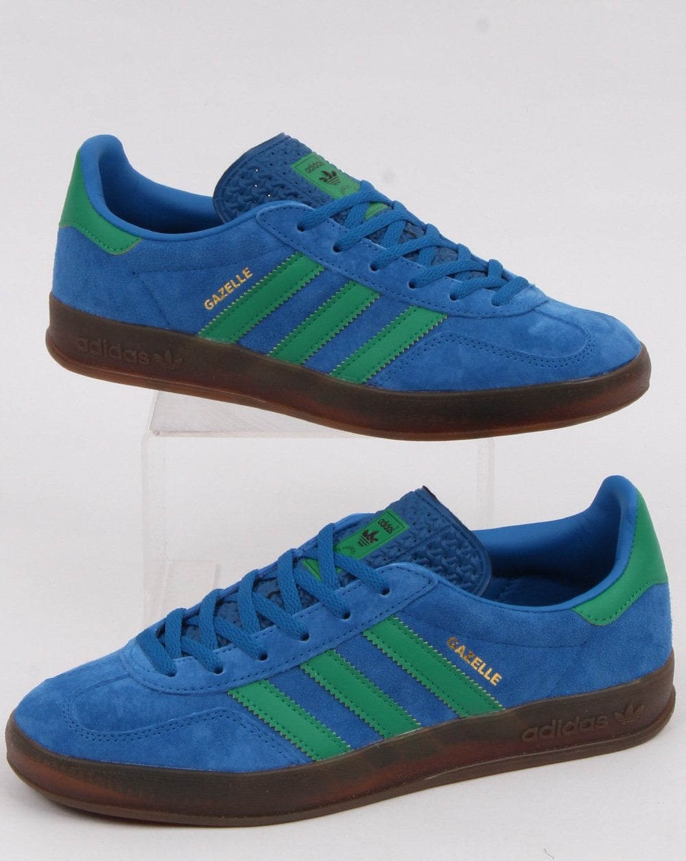 Adidas Gazelle Indoor Trainers Blue/Green