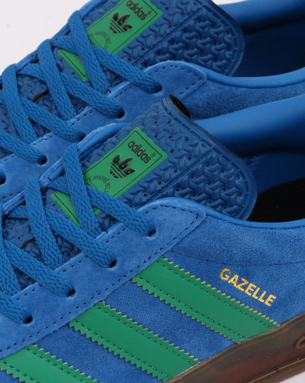 Adidas Gazelle Indoor Trainers Blue/Green