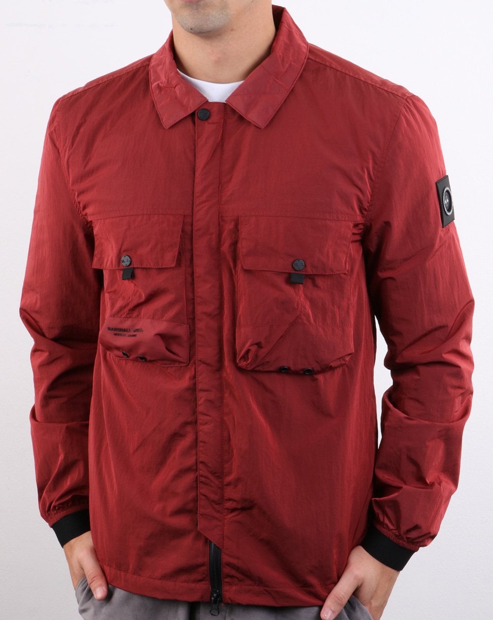Marshall Artist Molecular Overshirt Rust