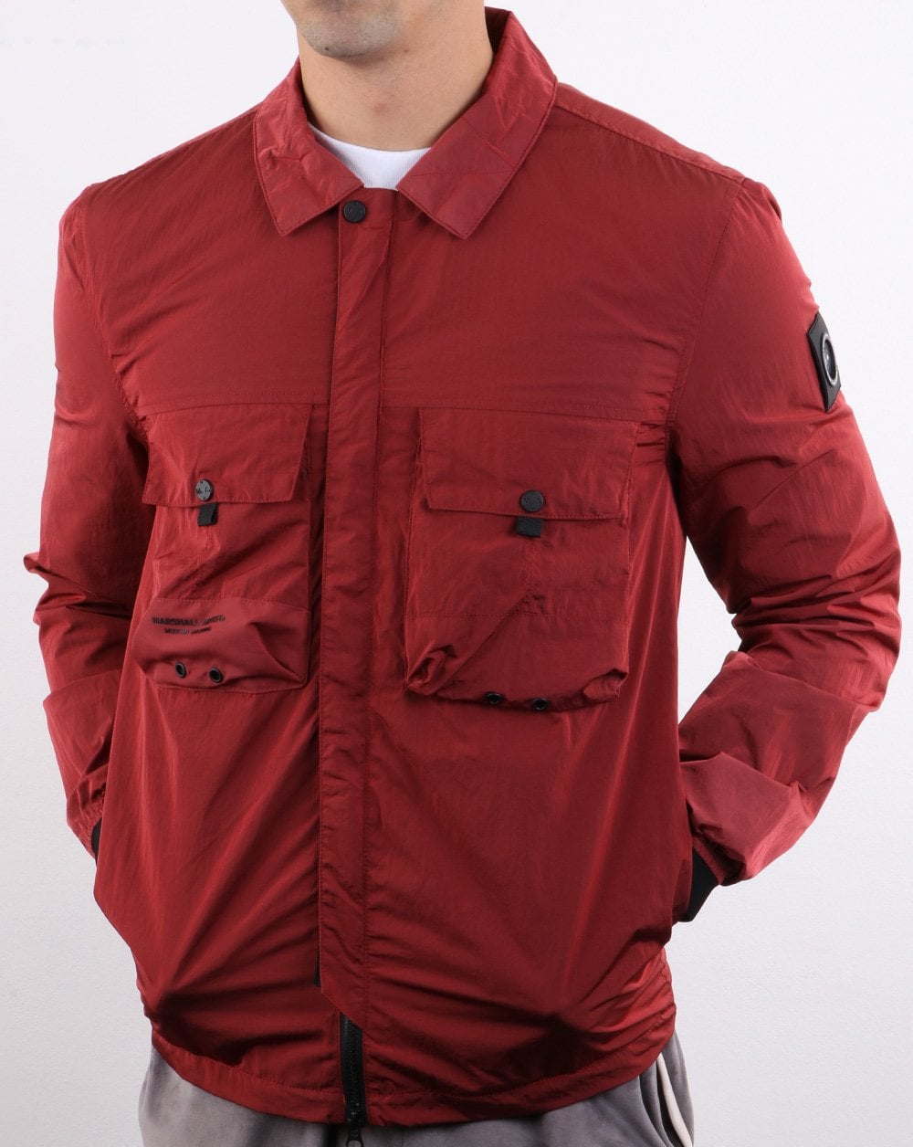Marshall Artist Molecular Overshirt Rust