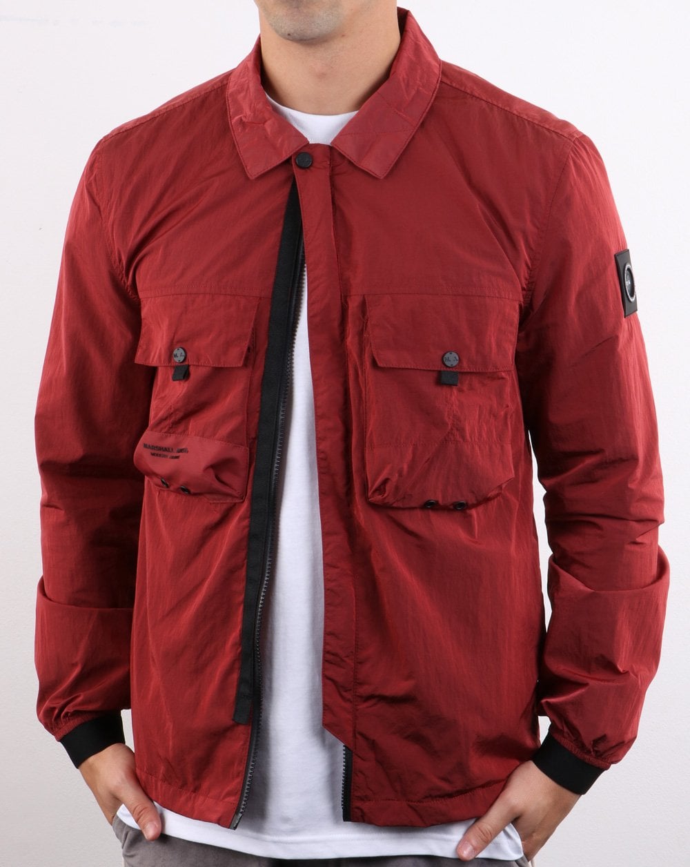 Marshall Artist Molecular Overshirt Rust