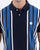 Pretty Green Contrast Panel Polo Shirt Navy