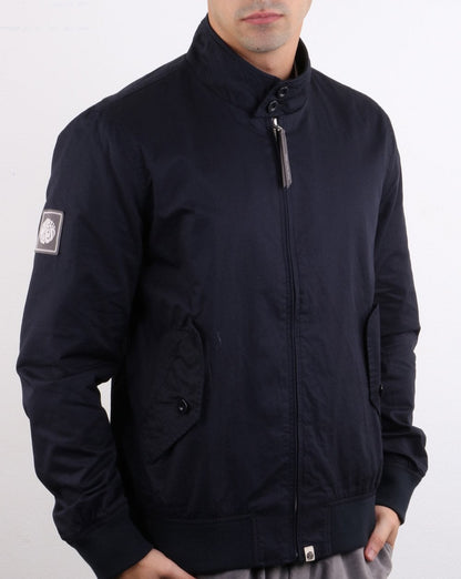 Pretty Green Derwent Harrington Jacket Navy