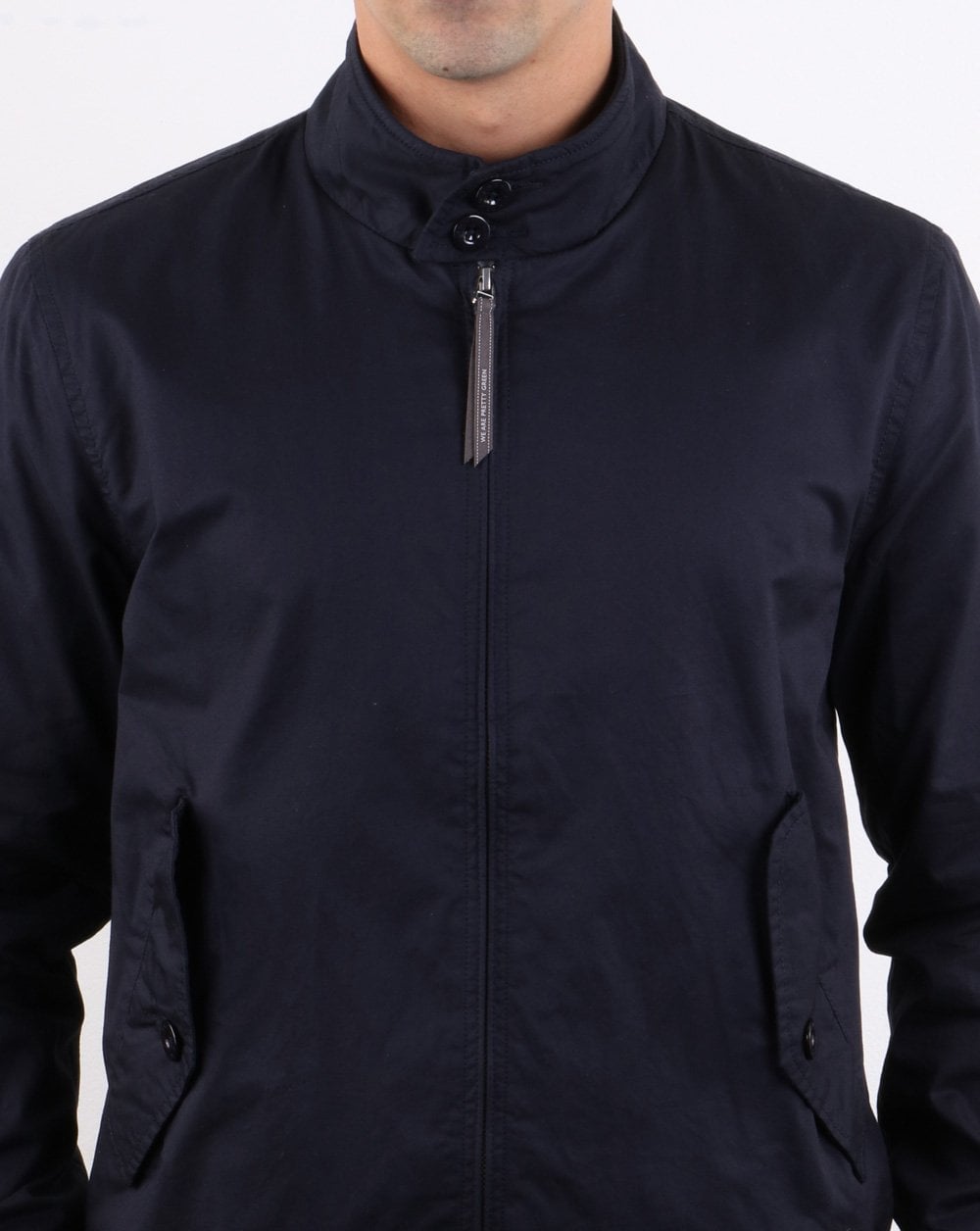 Pretty Green Derwent Harrington Jacket Navy