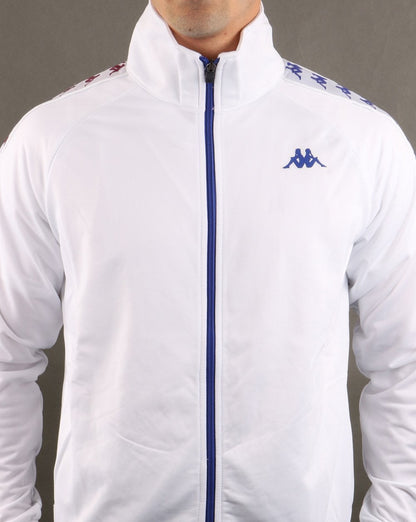 Kappa Anniston Banda Jacket White/Violet/Navy