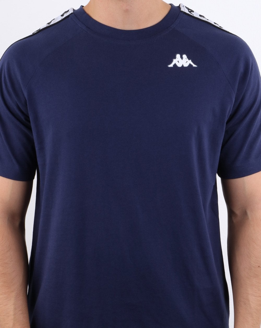 Kappa Coen Banda T-shirt Navy/White