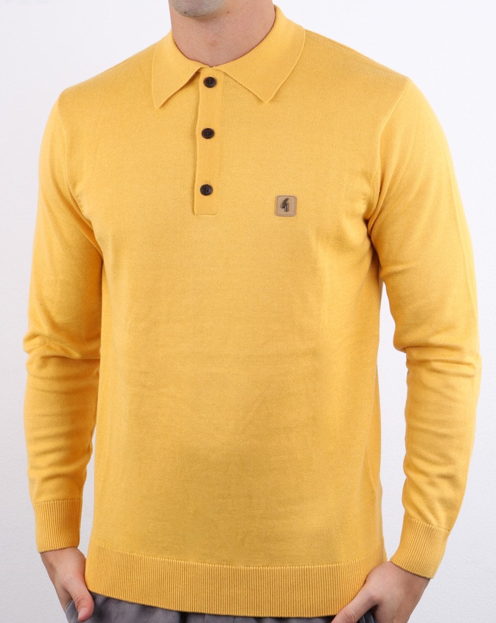 Gabicci Vintage Francesco Polo Yellow