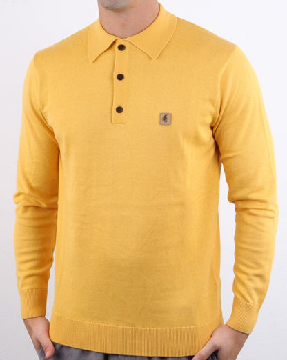 Gabicci Vintage Francesco Polo Yellow