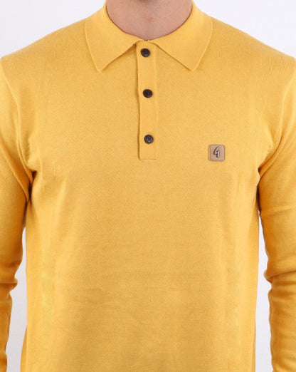 Gabicci Vintage Francesco Polo Yellow