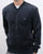 Emporio Armani Velour Track Top Navy