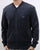 Emporio Armani Velour Track Top Navy