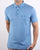 Gabicci Vintage Polo Shirt Shadow Blue