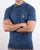Gabicci Vintage Jackson Polo Storm Blue