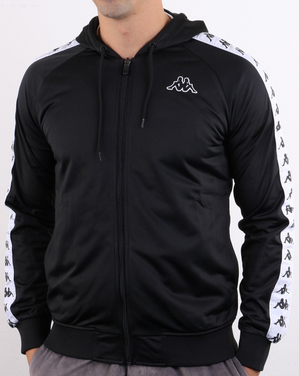 Kappa Banda Zudai Slim Jacket Black/White