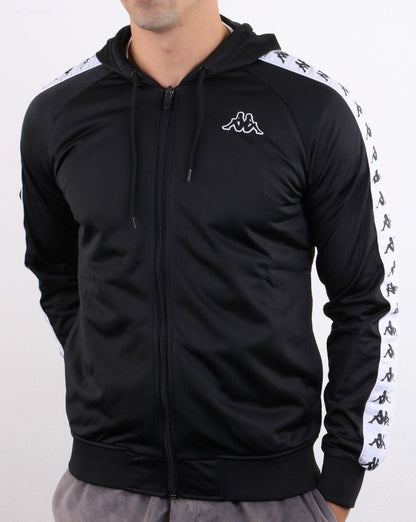 Kappa Banda Zudai Slim Jacket Black/White