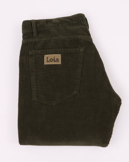 Lois Straight Leg Cord Olive