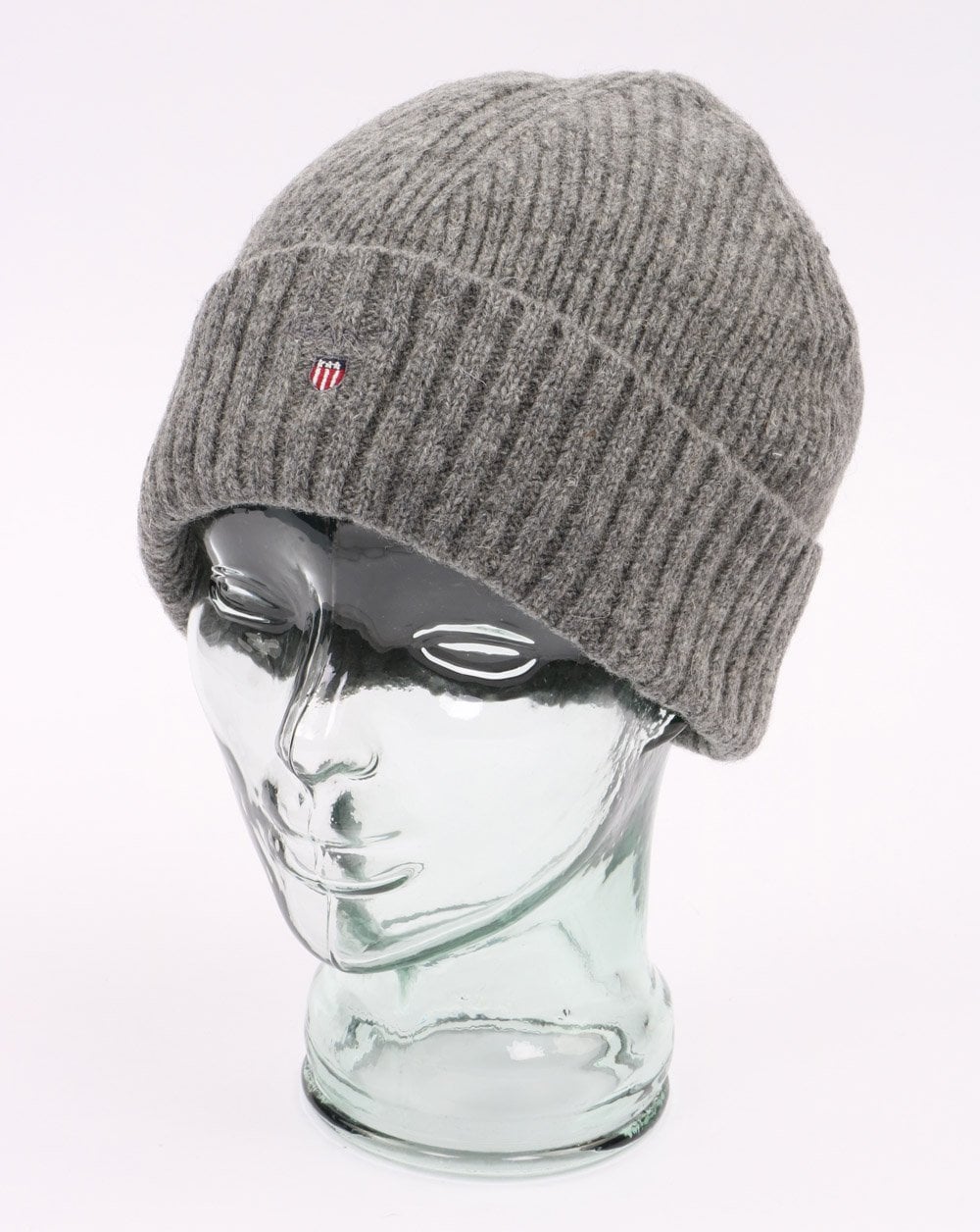Gant Wool Lined Beanie Dark Grey