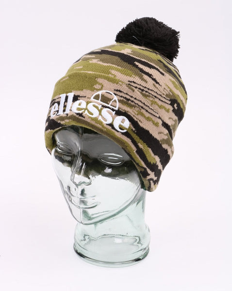 Ellesse Velly Bobble Hat Beanie Camo
