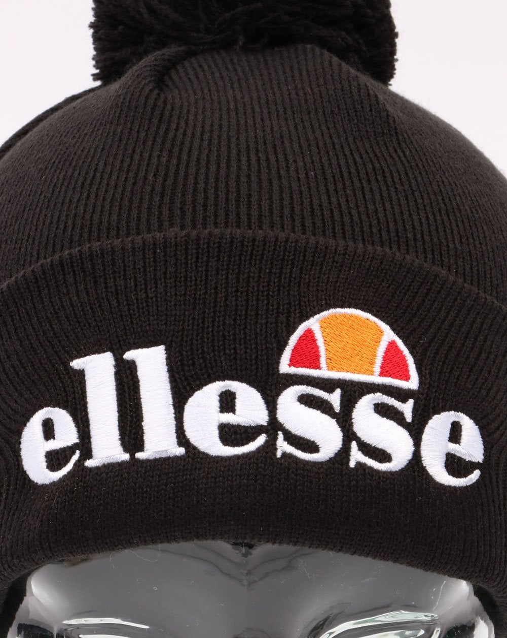 Ellesse Velly Bobble Hat Beanie Black
