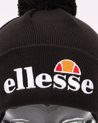 Ellesse Velly Bobble Hat Beanie Black