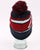 Berghaus Logo Bobble Hat Beanie Navy, Red and White