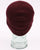 Lacoste Turn Up Ribbed Wool Beanie Vine