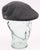 Lacoste Wool Broadcloth Flat Cap Dark Grey